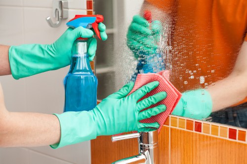 Clean carpet cleaning service in Temple living room