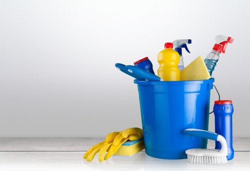 Local transfer station supporting sorted waste from carpet cleaning operations