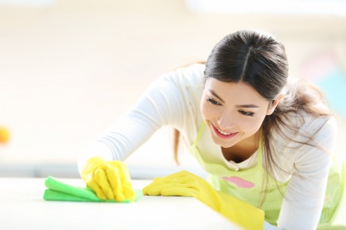 Careful carpet maintenance highlighting quality and consistency